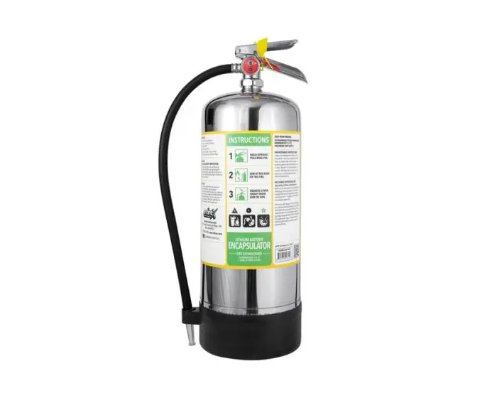Efirex 1.5 Gal (6L) Lithium Battery Encapsulator Fire Extinguisher (Factory certified only)
