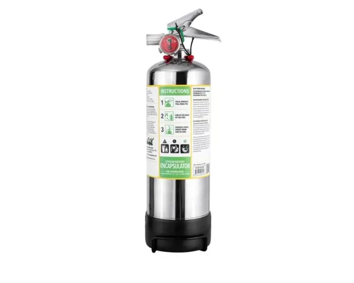 Efirex 4LB (2L) Lithium Battery Encapsulator Fire Extinguisher  (Factory certified only)