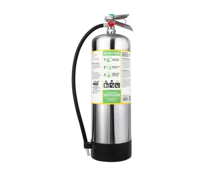  Efirex 2.5 Gal (9L) Lithium Battery Encapsulator Fire Extinguisher  (Factory certified only)