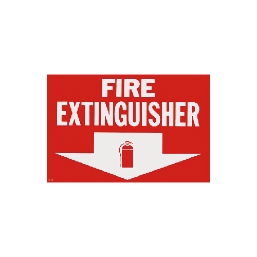 [BL-107] BL107 Fire Extinguisher Decal	